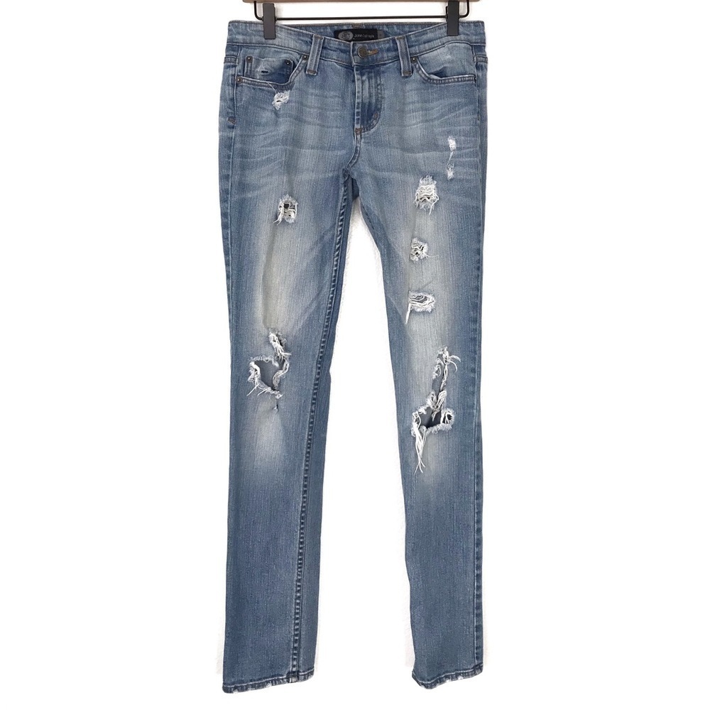 JET JOHN ESHAYA Distressed Denim Jeans 6